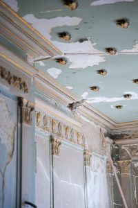 Restauration à l'identique de la salle des abeilles aux musées de Pierre Loti à Rochefort